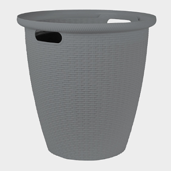 Кашпо напольное RATTAN D 266мм 10л (утренний туман)