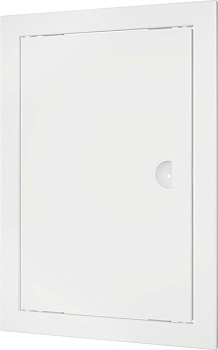 Люк пластиковый ревизионный с дверцей с ручкой 460х660 с фланцем 400*600 ЛТ4060М