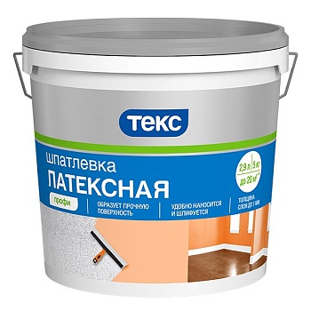 Шпаклевка ТЕКС латексная Профи 5кг