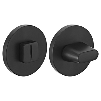 Завертка RAP WC SLIM - R BL цвет черный Rucetti (круглый)