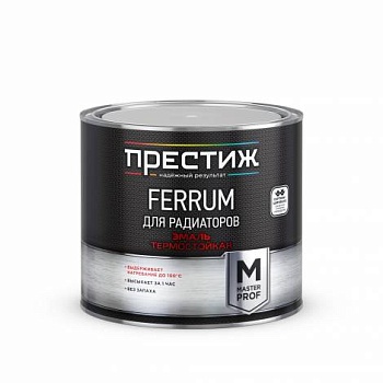 Эмаль для радиаторов Акриловая белая Престиж 0,4кг полуглянец (28)