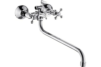 Смеситель для ванны шар. F-30см перекл.душа Классик 227065