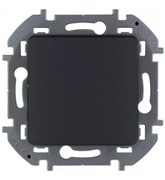 Механизм выключателя 1-кл. Inspiria 10А IP20 250В 10AX антрацит Leg 673603