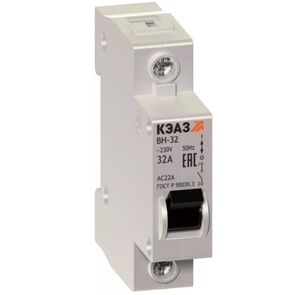 Автомат 32А 1Р КЭАЗ
