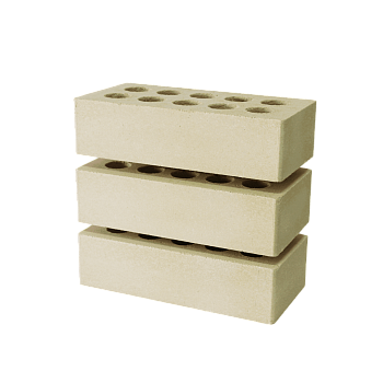 Кирпич Гиперпресс 1НФ ЛИТОС Алеппо Бежевый Гладкий (336 шт)