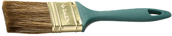 Кисть 50мм плоская смешанная щетина Зубр Лазурь 4-01014-050