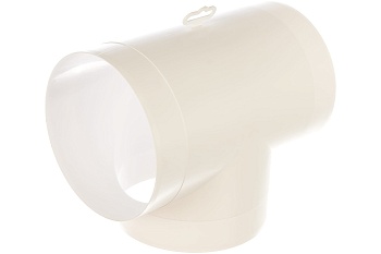 Тройник Т-образный, пластик, D160 16ТП