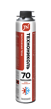 Пена монтажная пистолетная ТехноНиколь 70 Professional 1000мл (12)