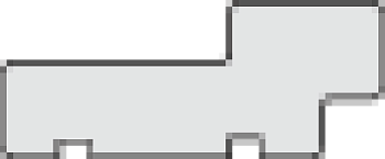 Коробка  Белый Л-14 2070х70х26 (п)