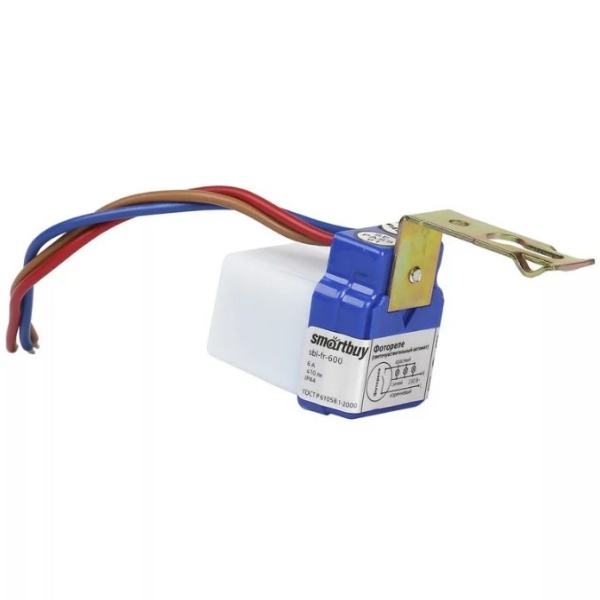 Фотореле  6 А  1350 Вт IP44  ФРЛ-07  Smartbuy