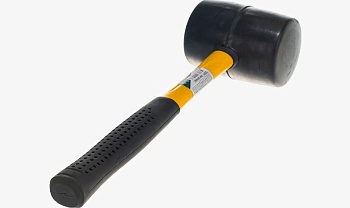 Киянка резиновая 900гр, фиберглас.ручка, 80мм FIT 45495