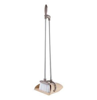 Комплект для уборки "BROOM" (щетка + совок) Рыжий Кот