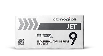 Шпатлевка полимерная DANOgips JET-9 финишная, 20кг (48)