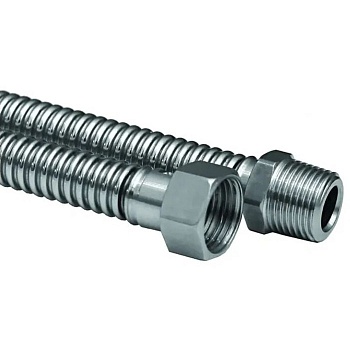 Сильфонная подводка для газа 1/2"х1.0 в/н AQUALINK