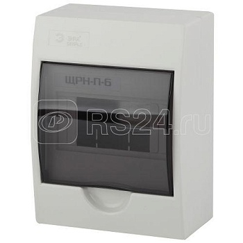Бокс пластик. навесной ЩРН-П-06 ЭРА SIMPLE