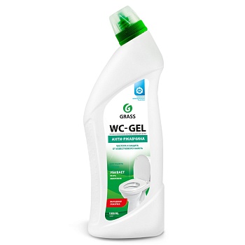 Средство для чистки сантехники 219175 Grass WC-gel, кислотное, 750 мл 49827