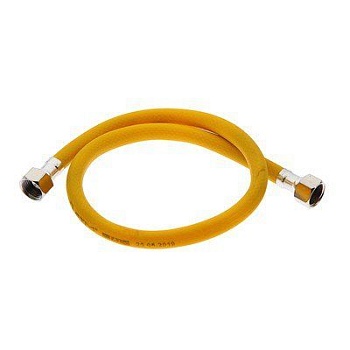 Подводка для газа желтая 1/2" 0,5м м/м "Шлангофф"