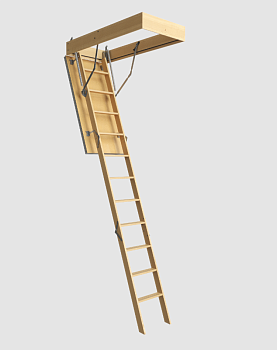 Лестница чердачная Docke DACHA 60х120х280