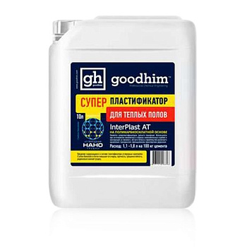 Пластификатор для теплого пола 10л INTERPLAST AT GOODHIM