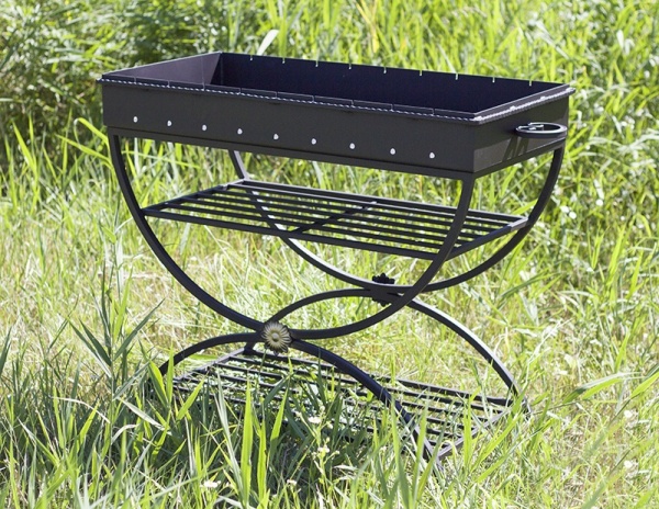 Мангал Эстет на колесах Сталькомфорт