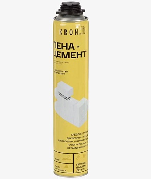 Пена-цемент проф. KRONBUILD 850мл (12)