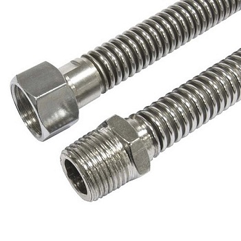 Сильфонная подводка газ 1/2" 0,6м м/р
